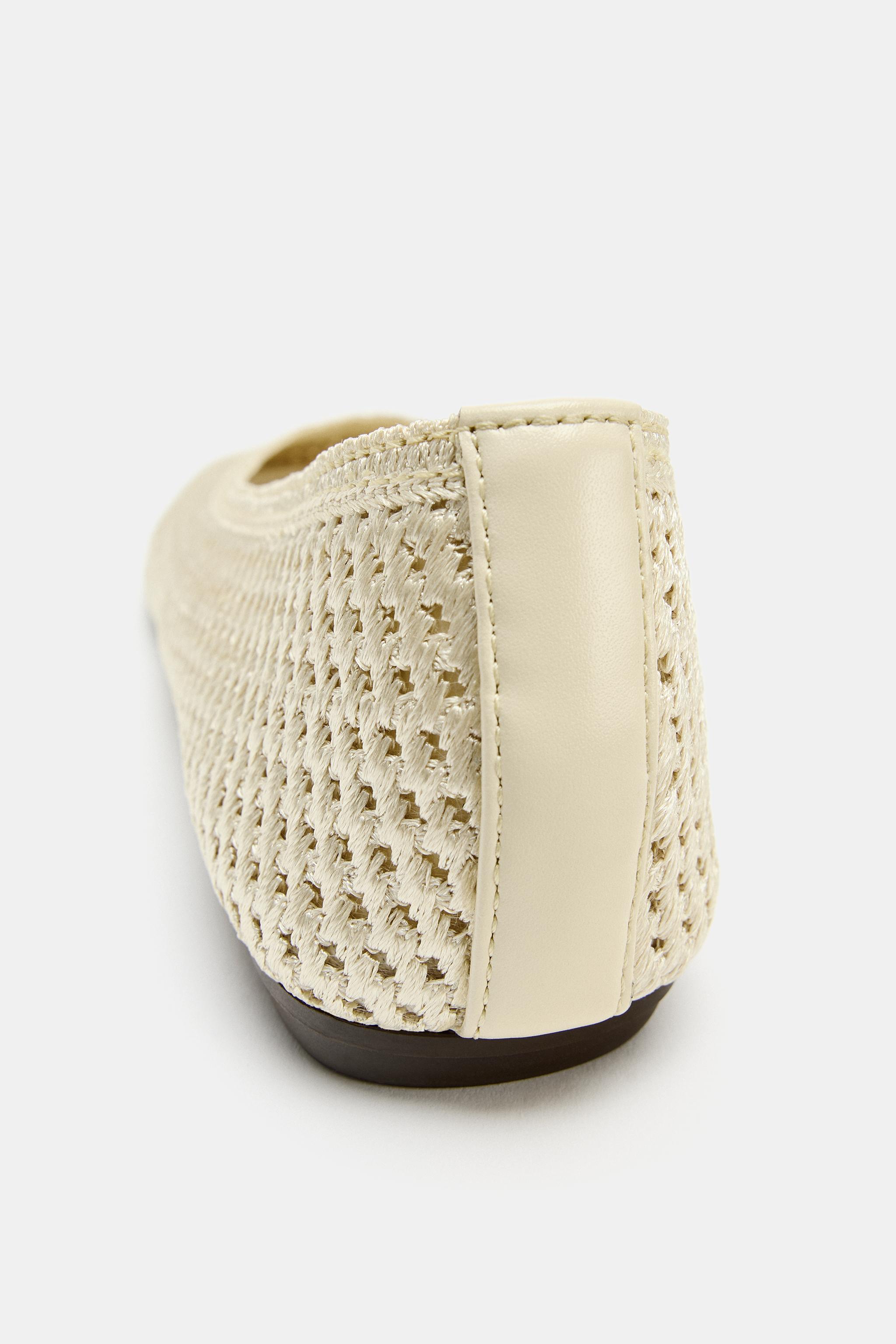 BALLERINES EFFET TRESSÉ